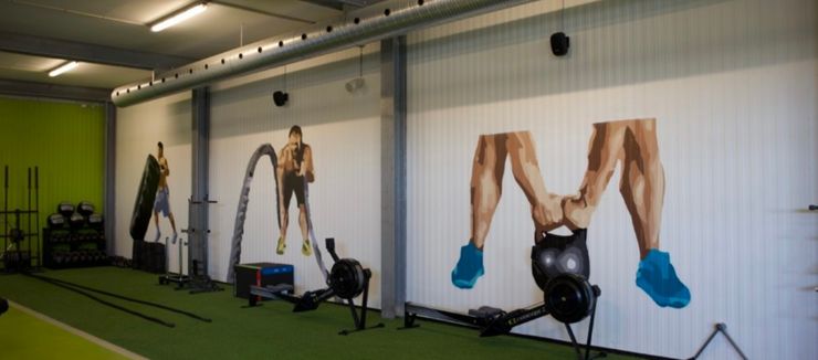 Funktionel område i fitness aalborg fit Zone