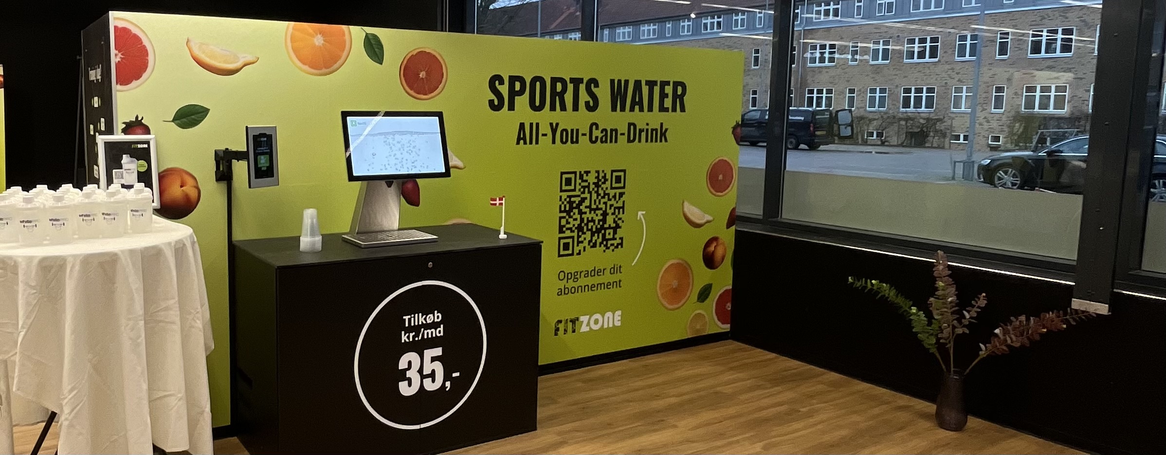 Tilmeld dig Fit Zone fitness all you can drink